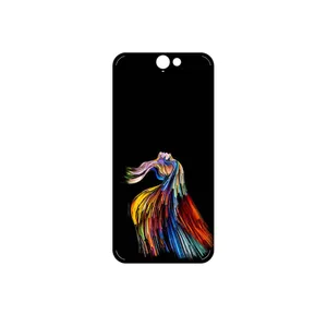 MAHOOT Rainbow Hair Digital Art Cover Sticker for HTC One A9