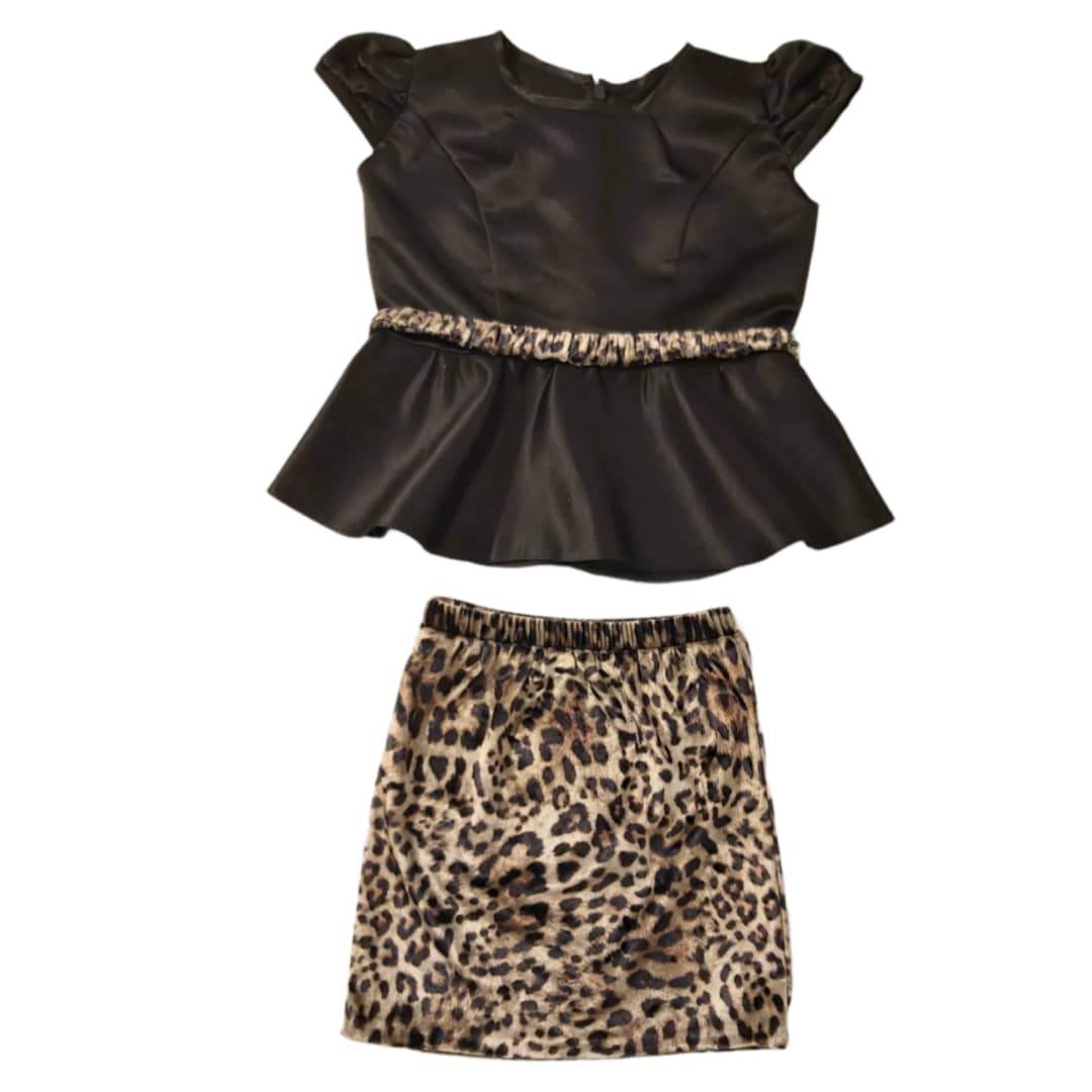 ست بلوز و دامن دخترانه مدل 0010