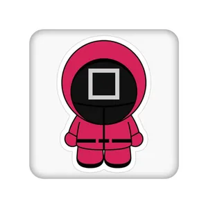 زیر لیوانی مدل Squid Game کد 2233