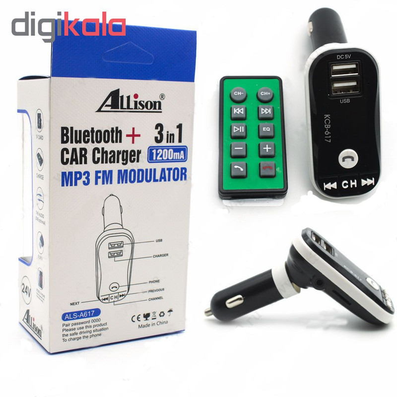 پخش کننده اف ام خودرو آلیسون مدل ALS-A617