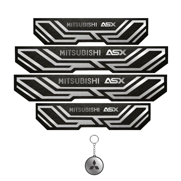 برچسب پارکابی خودرو مهدیار کد PKA 2077 مناسب برای میتسوبیشی ASX مجموعه 4 عددی به همراه جاکلیدی