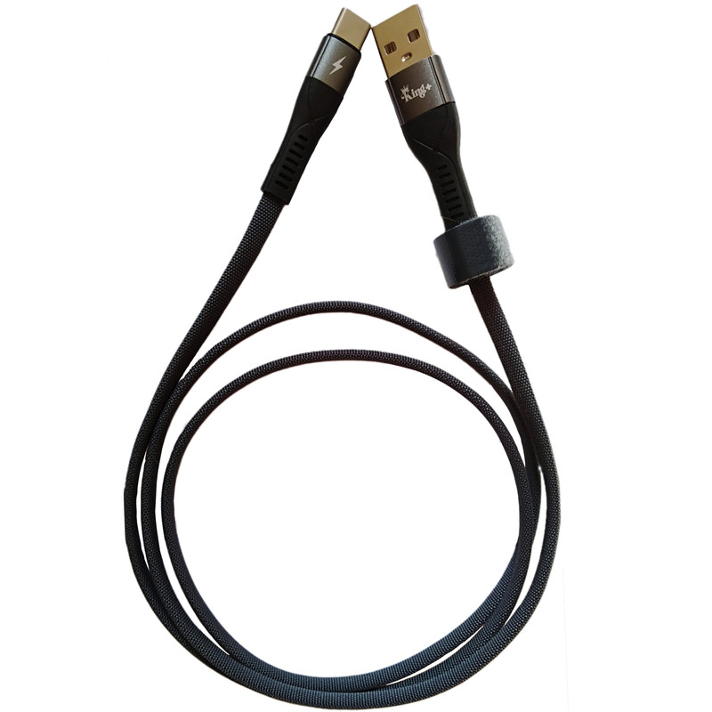 کابل تبدیل USB به USB-C کینگ پلاس مدل HK-23 طول 1 متر 