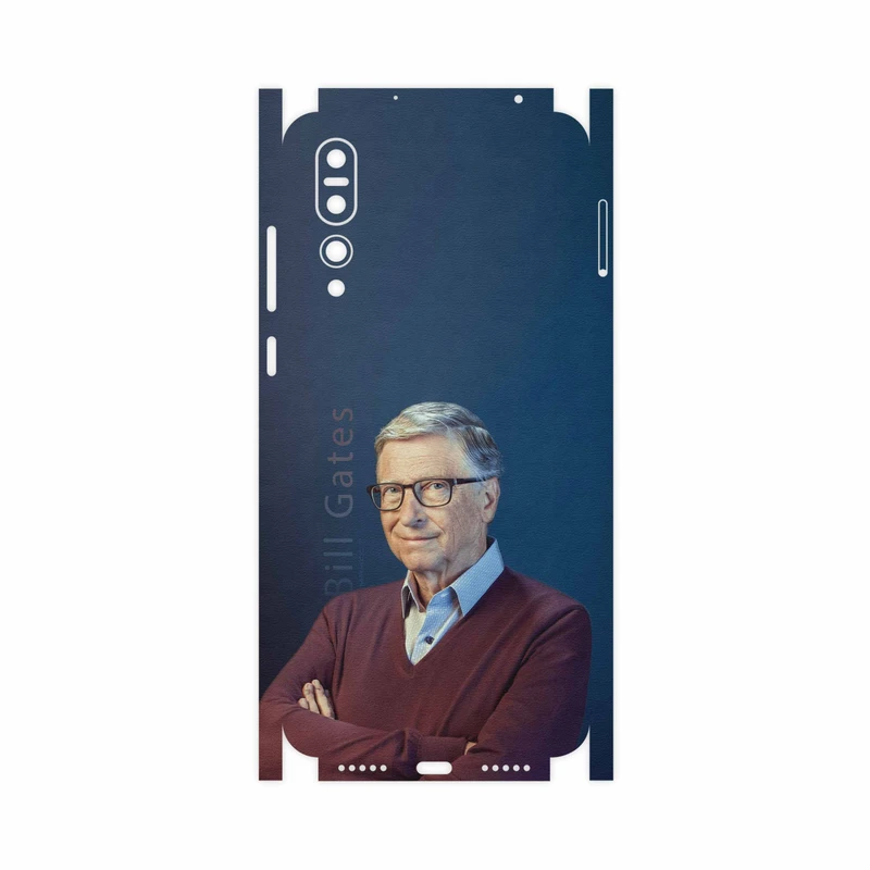 برچسب پوششی ماهوت مدل Bill-Gates-FullSkin مناسب برای گوشی موبایل هوآوی P20 Pro