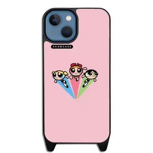 AKAM AMCWLA15-POWER PUFF GIRLS10  Cover For Apple iPhone 15