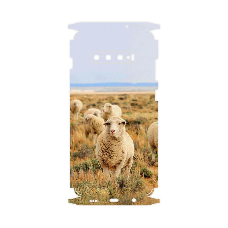 برچسب پوششی ماهوت مدل Sheep-FullSkin مناسب برای گوشی موبایل سامسونگ Galaxy S10 Plus