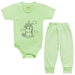 ست بادی و شلوار نوزادی کارانس مدل BSTG-3181