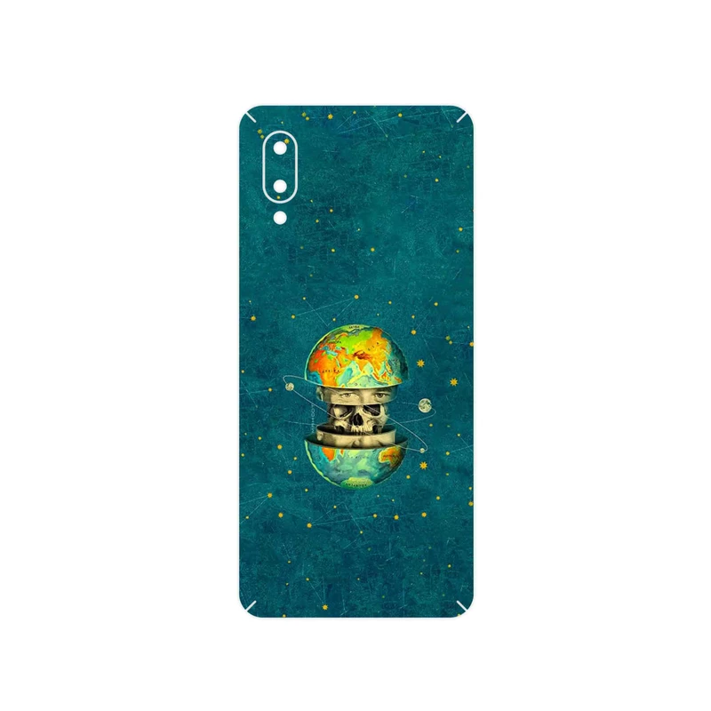برچسب پوششی ماهوت مدل Collage of Earth Face مناسب برای گوشی موبایل سامسونگ Galaxy A02