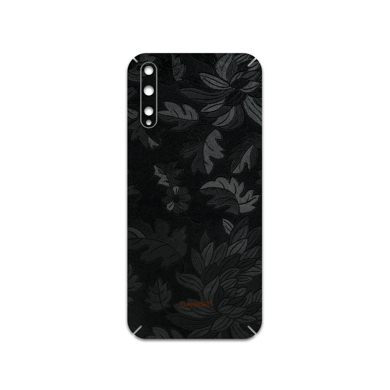 برچسب پوششی ماهوت مدل Black-Wildflower مناسب برای گوشی موبایل هوآوی Y8p