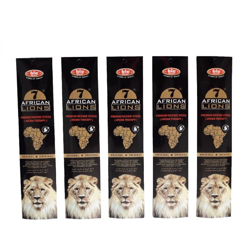 عود خوشبو کننده هم مدل african lions بسته 5 عددی