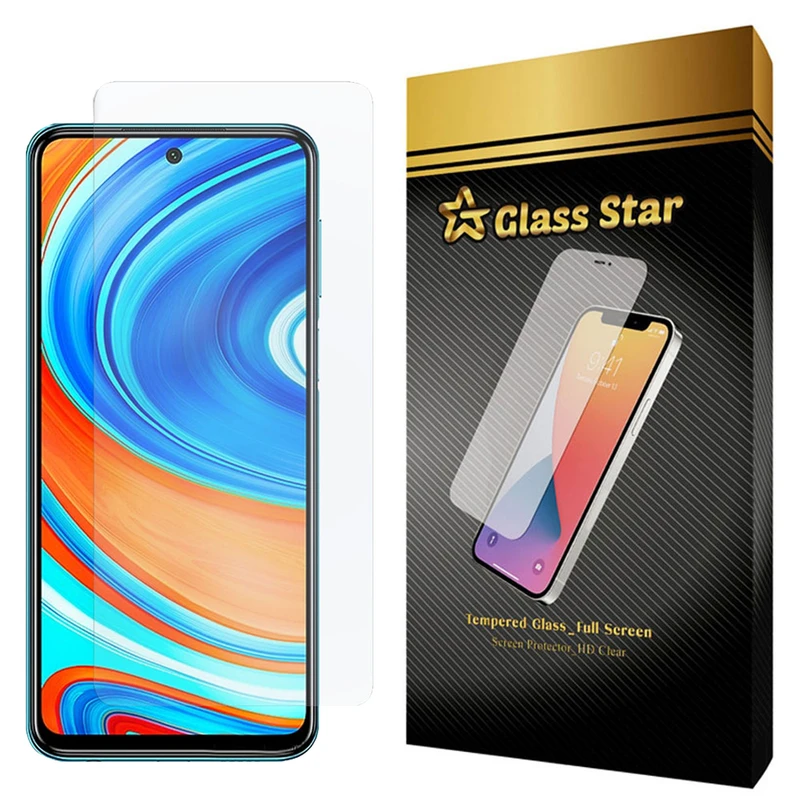 محافظ صفحه نمایش گلس استار مدل SADE مناسب برای گوشی موبایل شیائومی Redmi Note 9 Pro Max