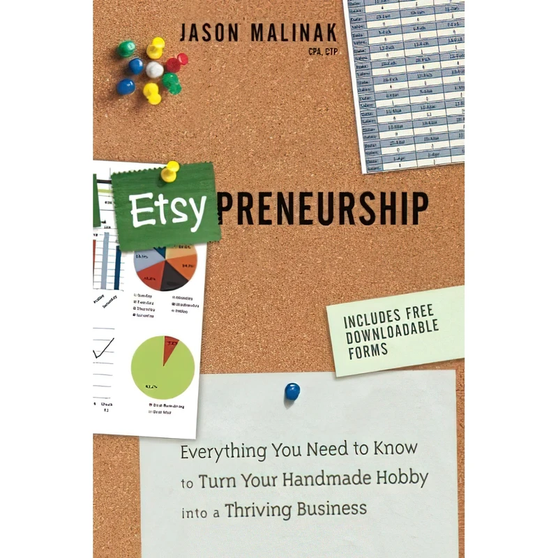 کتاب Etsy-Preneurship  اثر Jason Malinak انتشارات Wiley