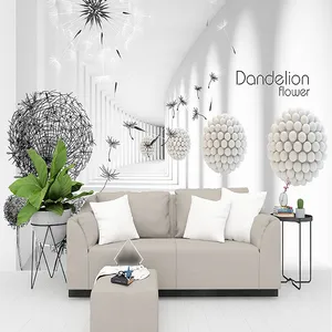پوستر دیواری سه بعدی مدل تونل گوی قاصدک DVRF2116