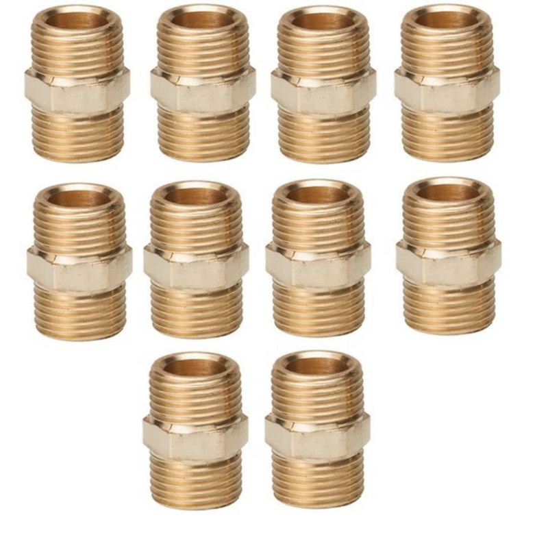 اتصال مغزی مدل برنجی B10  مجموعه 10 عددی