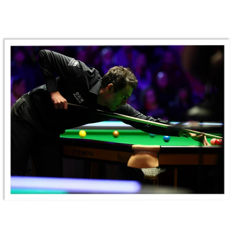 تابلو نوری بکلیت طرح بازیکن اسنوکر و بیلیارد رونی سالیوان مدل W-14289