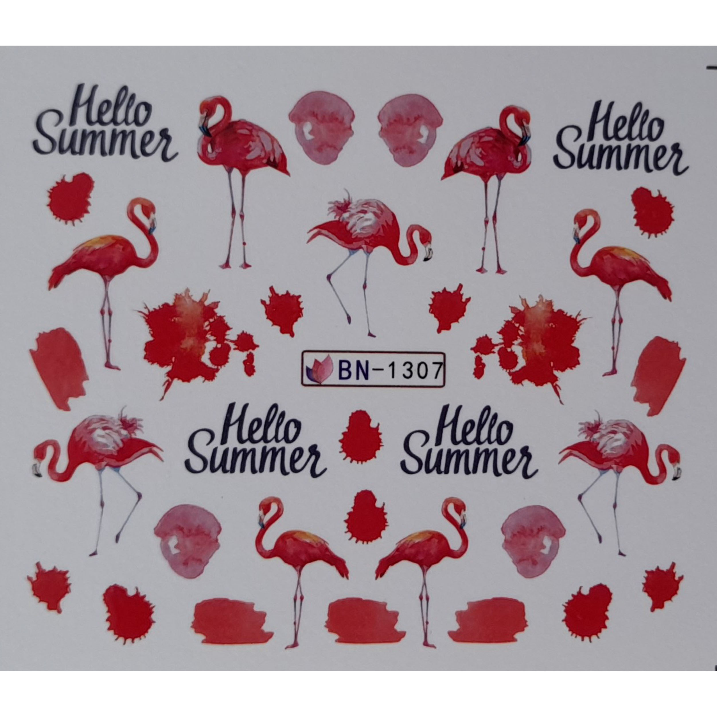 برچسب لنز ناخن کد L55