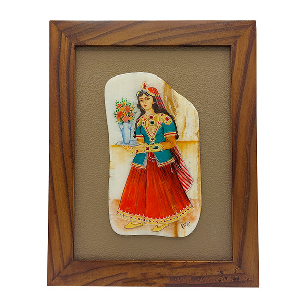 تابلو سنگ مدل قاجار کد 58