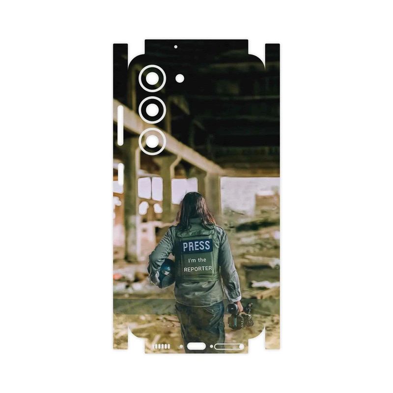 برچسب پوششی ماهوت مدل Reporter-FullSkin مناسب برای گوشی موبایل سامسونگ Galaxy S23