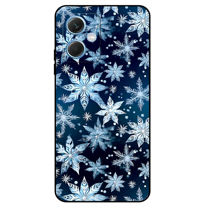 کاور مگافون طرح برف مدل 2824 مناسب برای گوشی موبایل شیائومی Redmi Note 12 5G China