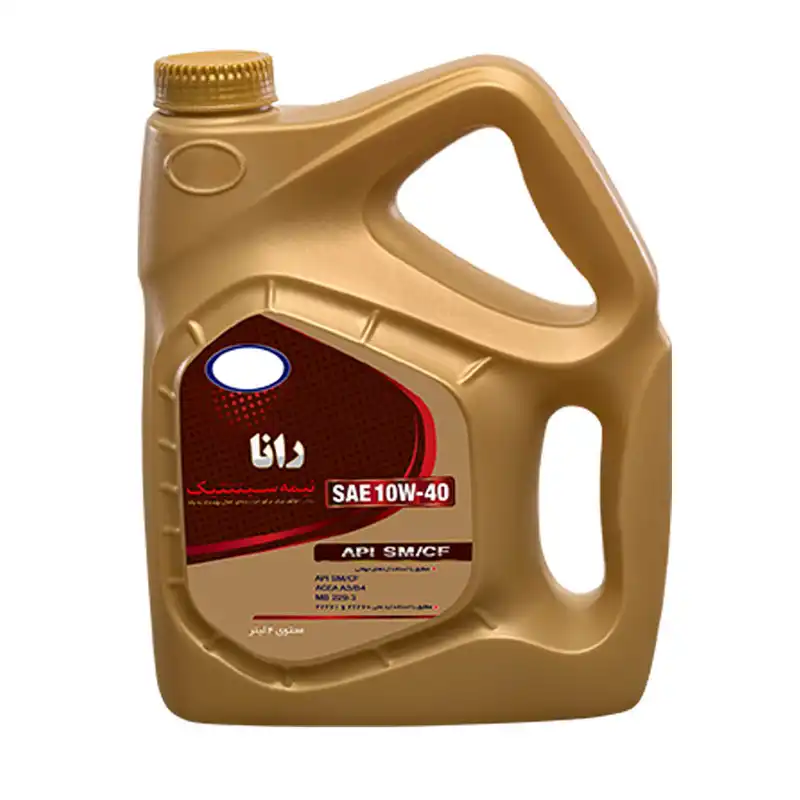 روغن موتور خودرو رانامدل 10W40 حجم 4 لیتر