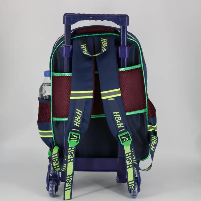 کوله پشتی چرخ دار طرح مردعنکبوتی کد0050