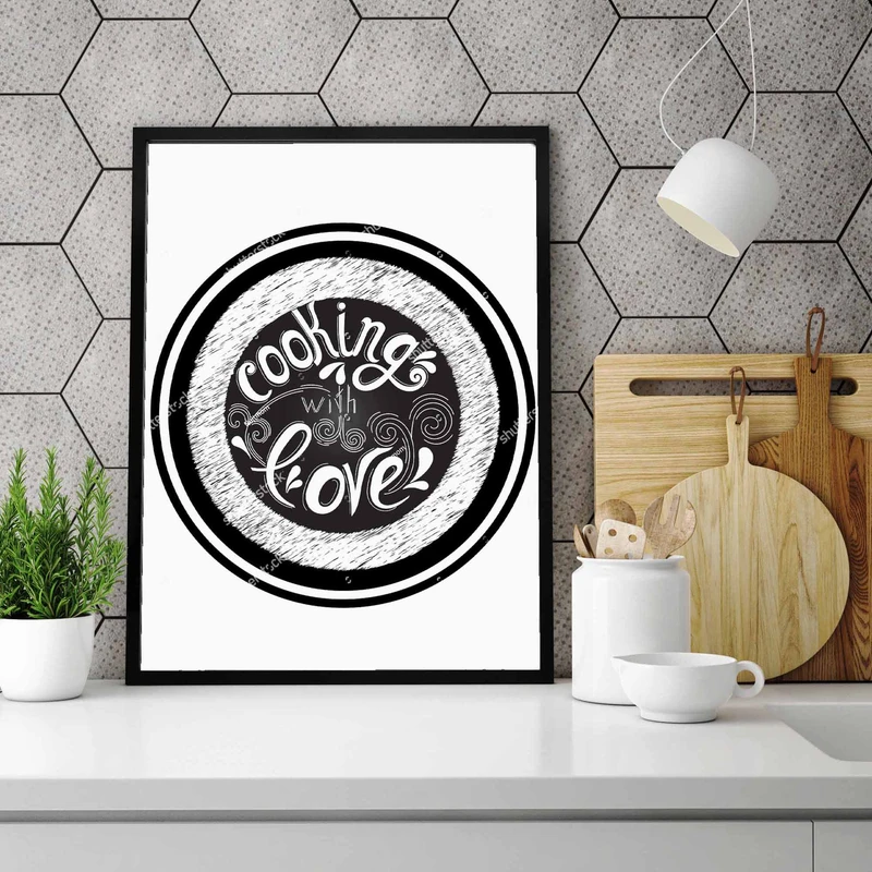 تابلو آتریسا طرح آشپزخانه مدل AK027