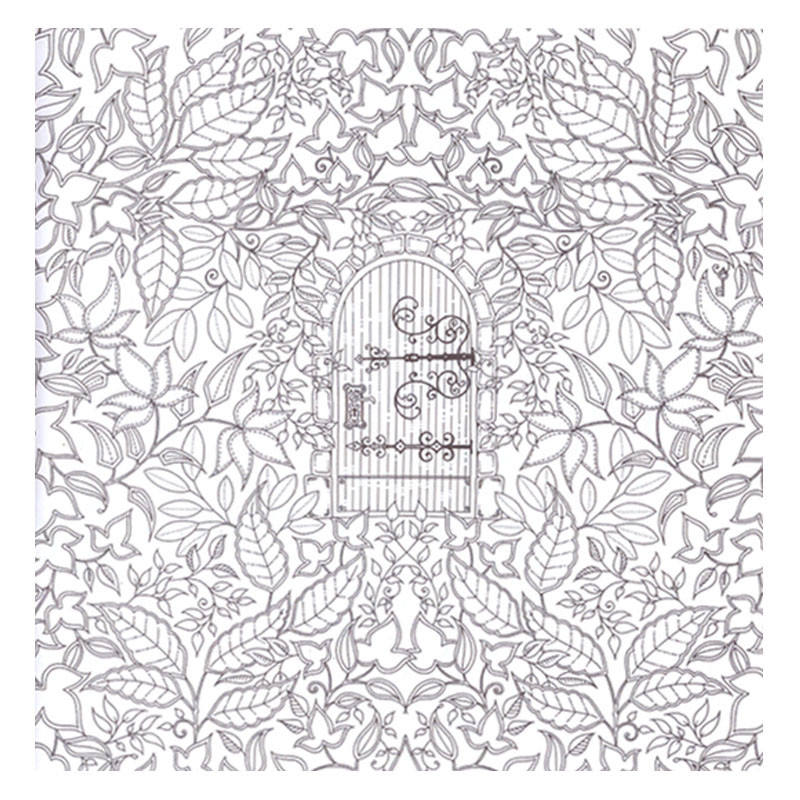 دفتر رنگ آمیزی 15 برگ مدل ماندلا بسته 4 عددی