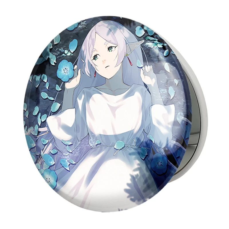 آینه جیبی خندالو طرح انیمه فریرن (Frieren) مدل تاشو کد 33964