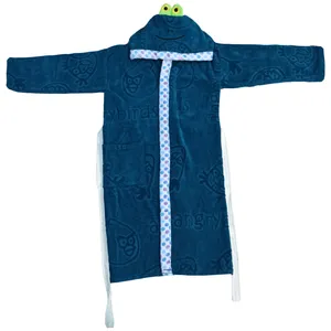 حوله پالتویی کودک ساینا مدل قورباغه سایز 90