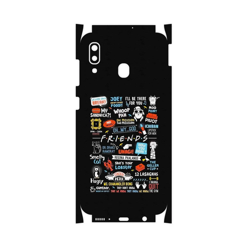 برچسب پوششی ماهوت مدل Friends 2-FullSkin مناسب برای گوشی موبایل سامسونگ Galaxy M10s