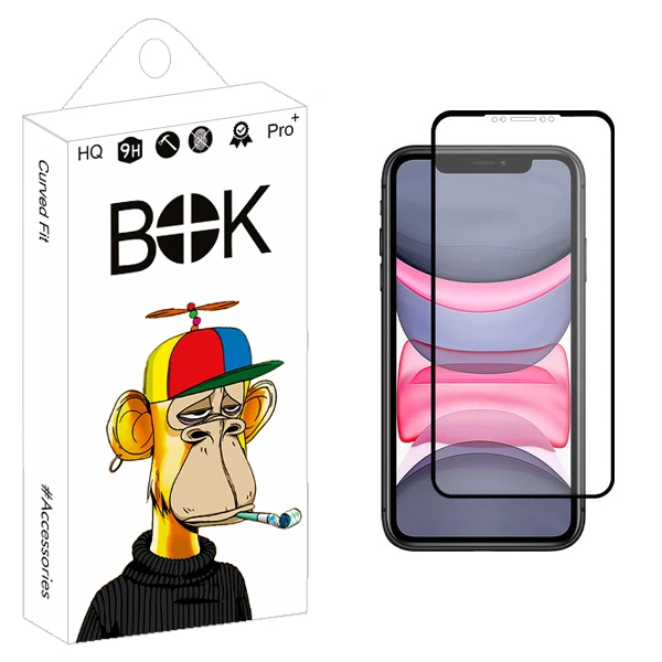 محافظ صفحه نمایش مات بوک مدل +HD مناسب برای گوشی موبایل اپل iPhone 11 Pro