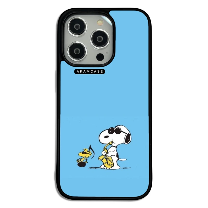 کاور آکام مدل AMCWA14PRO-SNOOPY14 مناسب برای گوشی موبایل اپل iPhone 14 Pro