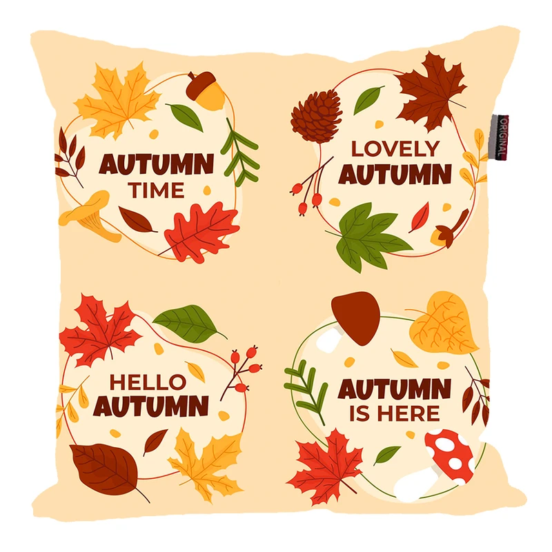 کوسن پاد آفرین مدل تم پاییز کد PK30107