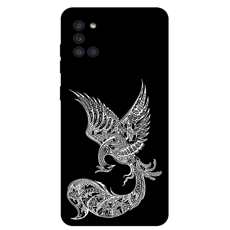 کاور مگافون طرح ققنوس مدل 1629 مناسب برای گوشی موبایل سامسونگ Galaxy A31