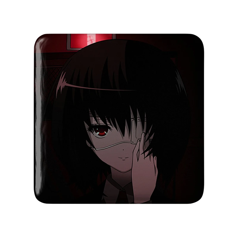 مگنت خندالو طرح میساکی می انیمه دیگری مدل مربعی کد 32039