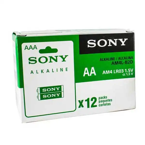 باتری قلمی سونی مدل ALKALINE بسته 24 عددی