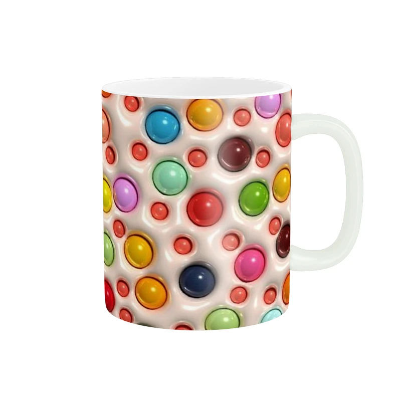 ماگ پاد آفرین طرح رنگی کد 5740