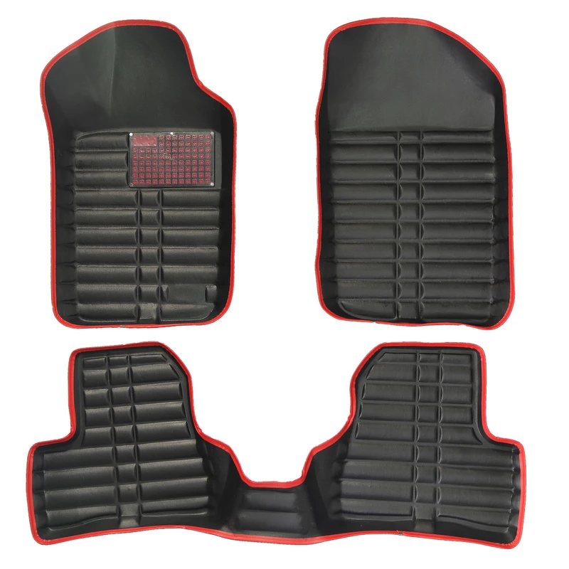 کفپوش سه بعدی خودرو مدل نوار رنگی مناسب برای پژو 206