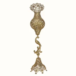 گلدان برنزی مدل گل شیپوری کد P106