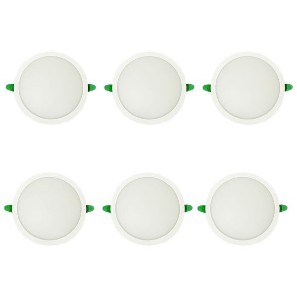 پنل ال ای دی 36 وات تکتاب مدل زحل مجموعه 6 عددی