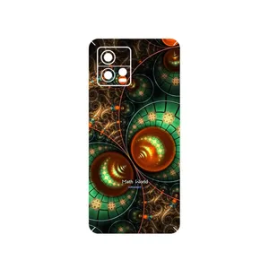 MAHOOT Mathematical Geometric Shape 3 Cover Sticker for Motorola Moto G72