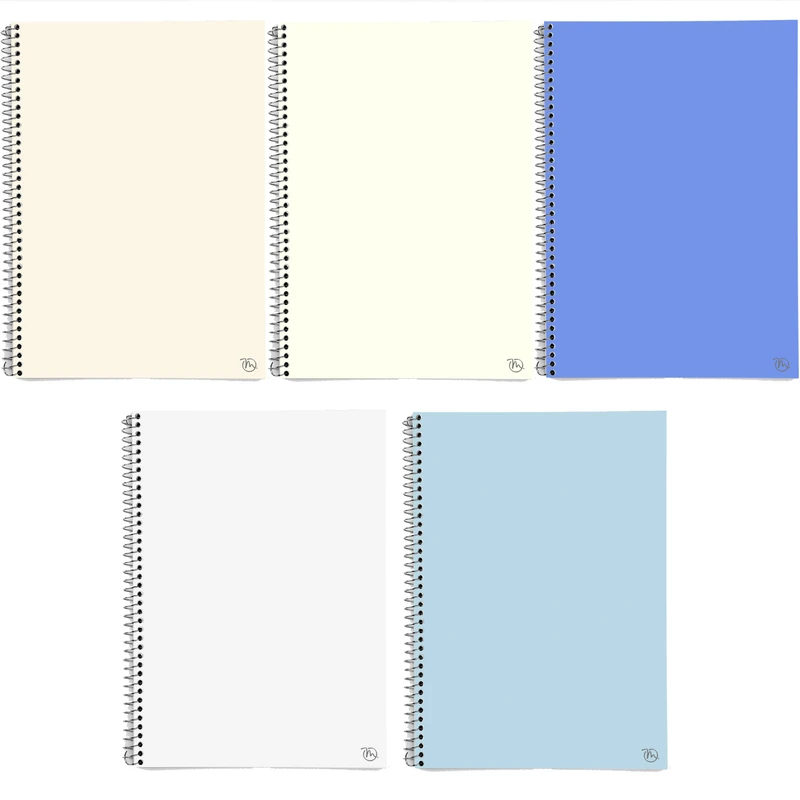 دفتر مشق 50 برگ مدوپد طرح ساده کد BD10046 مجموعه 5 عددی