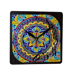 ساعت دیواری طرح سنتی اسلیمی ts8
