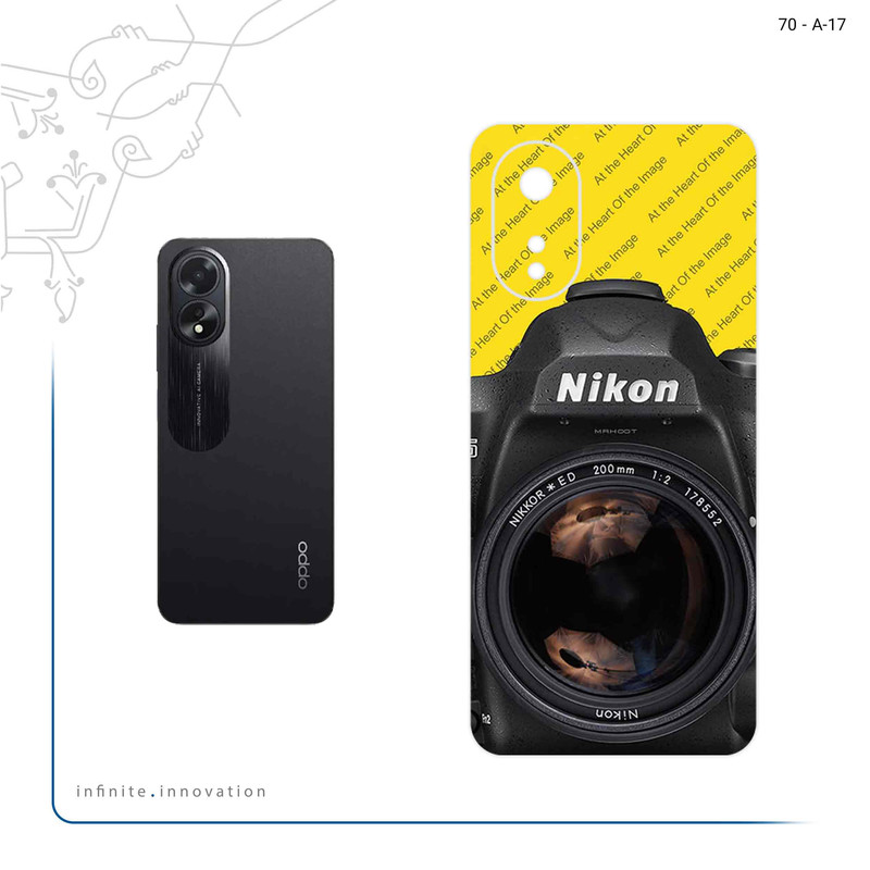 برچسب پوششی ماهوت مدل Nikon_Logo مناسب برای گوشی موبایل اپو A38