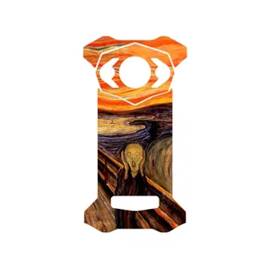 MAHOOT The Scream of Munch Cover Sticker for Doogee S98 Pro