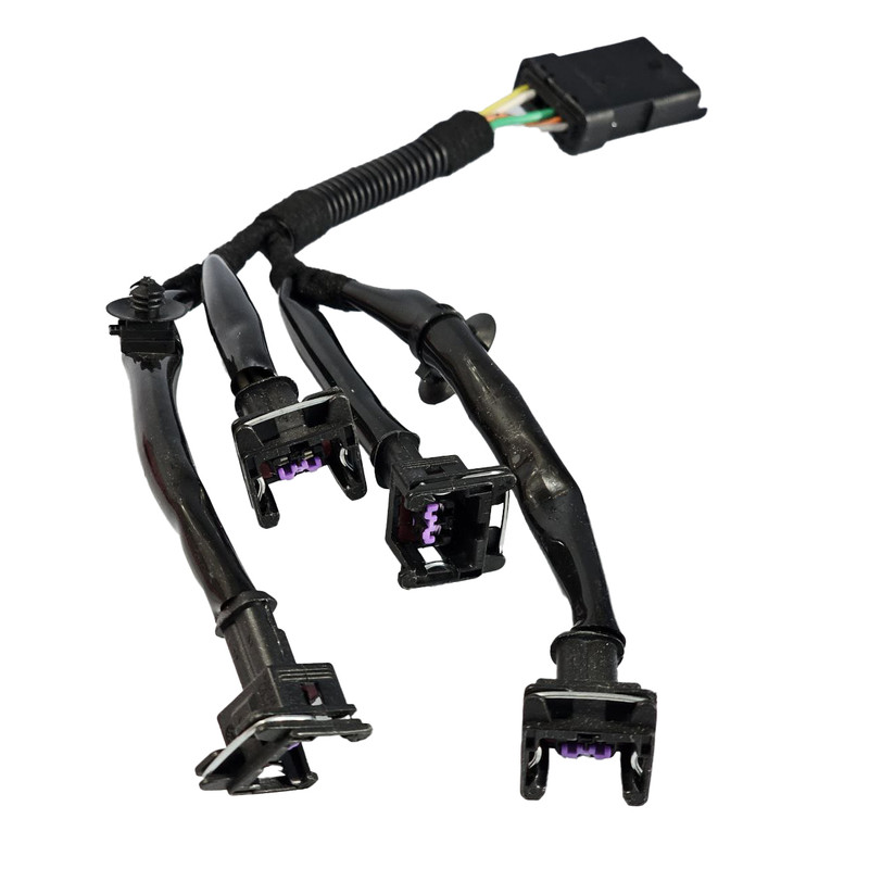 دسته سیم سوزن انژکتور مدل سوکت مربع کد bbz-2245 مناسب برای پژو 206