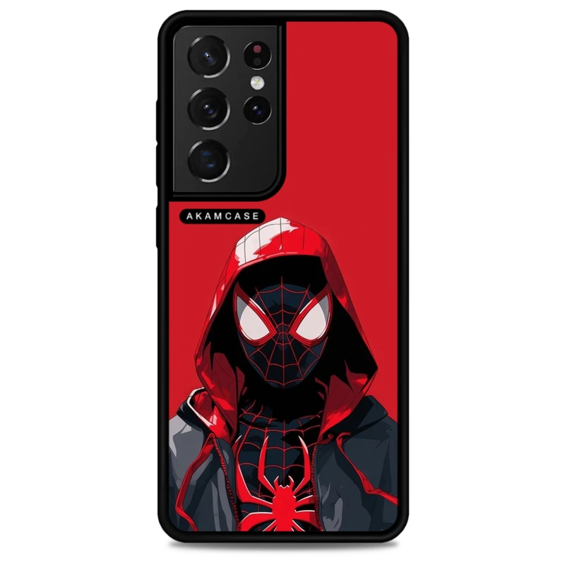 کاور آکام مدل AMC-WSGS21U-SPIDER MAN8 مناسب برای گوشی موبایل سامسونگ Galaxy S21 Ultra