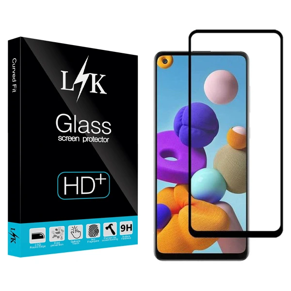 محافظ صفحه نمایش مات ال کی مدل +HD مناسب برای گوشی موبایل سامسونگ Galaxy A21