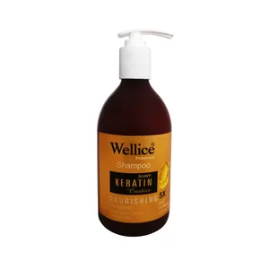 شامپو مو ویلایس مدل Keratin حجم 550 میلی لیتر