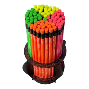 مداد مشکی فکتیس با درجه سختی HB مدل 360 فلورسنت بسته 48 عددی