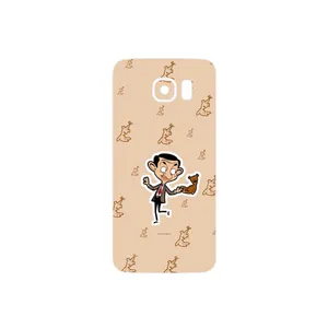MAHOOT Mr.Bean Cover Sticker for Samsung Galaxy S6